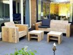 Steigerhouten loungeset OP MAAT GEMAAKT, Tuin en Terras, Tuinsets en Loungesets, 5 zitplaatsen, Gebruikt, Steigerhout, Ophalen of Verzenden