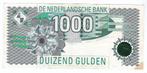1000 gulden 1994 Kievit voor 375 euro, Ophalen of Verzenden, 1000 gulden, Los biljet