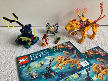 ALS NIEUW Lego Elves 41192 Azari & the Fire Lion Capture beschikbaar voor biedingen
