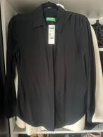 Zwarte Benetton blouse - maat XS, Ophalen of Verzenden, Nieuw, Maat 34 (XS) of kleiner, Zwart