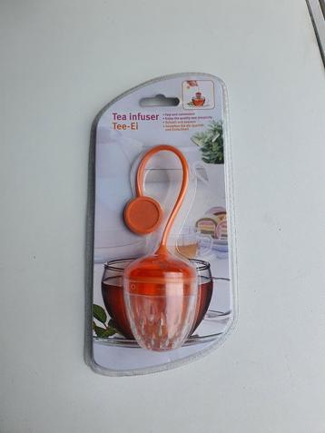 Thee Infuser Thee Ei - Oranje - Nieuw in Verpakking beschikbaar voor biedingen