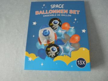Te gekke Space -ruimtvaart Ballonnenset 13 stuks Nieuw beschikbaar voor biedingen