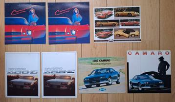 Chevrolet Camaro 1981 t/m 1990. 14 stuks.  € 40,-- beschikbaar voor biedingen
