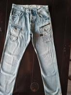 CLASSIC VINTAGE G STAR RAW NAVY ATTACC STRAIGHT JEANS 32/34, Blauw, G-STAR, W32 (confectie 46) of kleiner, Ophalen of Verzenden
