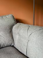Loveseat 2-zitter grijs | nieuw | Zacht & ruim | super deal!, Tweepersoons, 75 tot 100 cm, Zo goed als nieuw, Minder dan 150 cm
