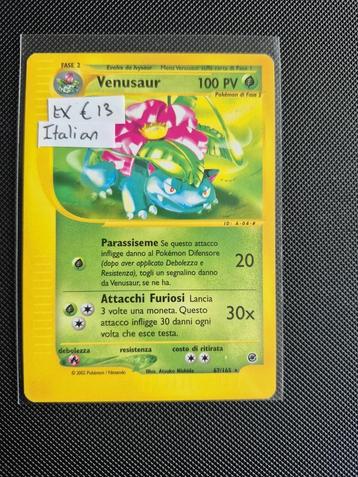 Pokemon - Italiaanse Expedition Base Set Venusaur beschikbaar voor biedingen