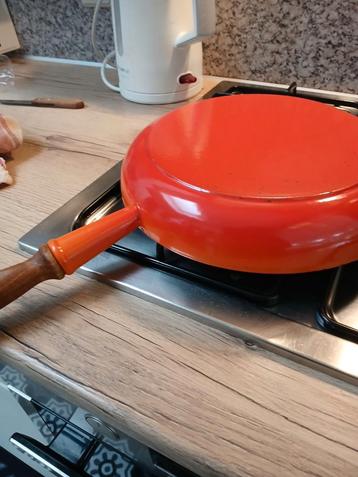 Le Creuset Koekenpan - Oranje beschikbaar voor biedingen