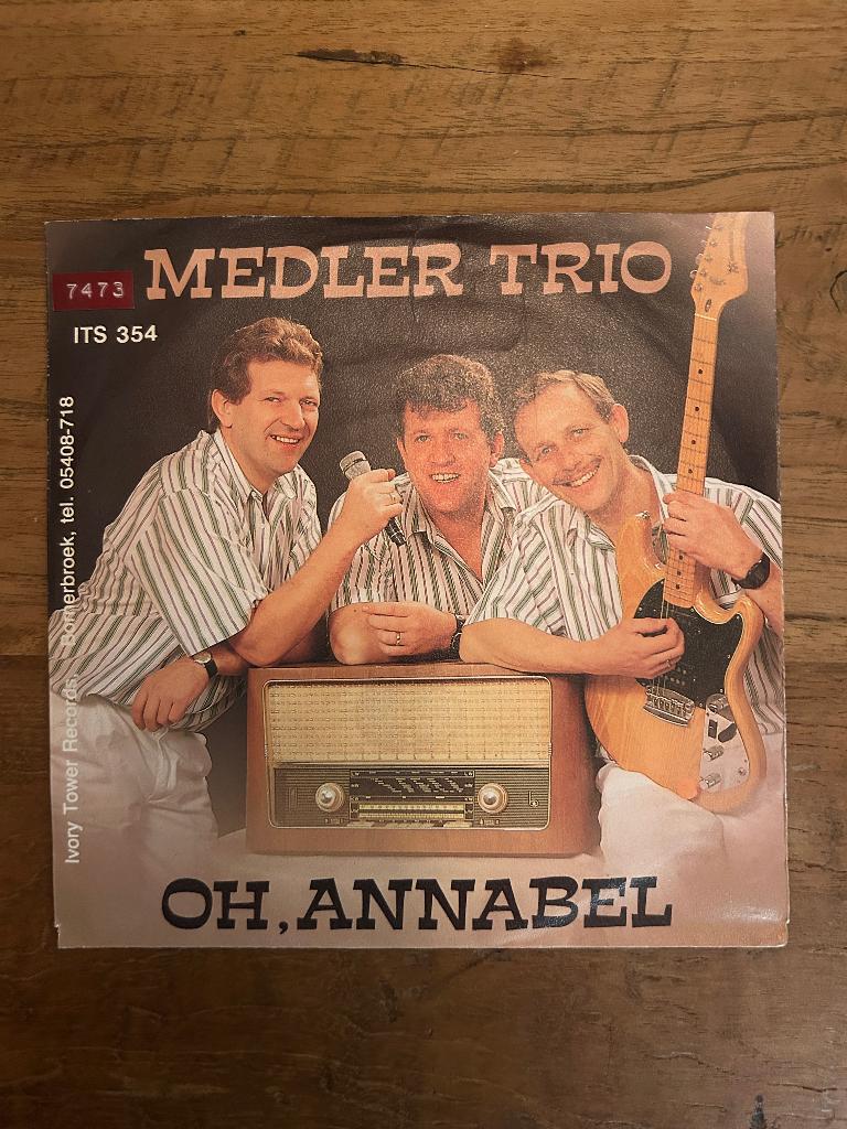 Medler Trio - Oh, Annabel (008), Gebruikt, 7 inch, Single, Ophalen of Verzenden