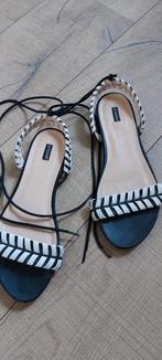 Sandaaltjes Supertrash, mt 39, Kleding | Dames, Supertrash, Verzenden, Zwart, Sandalen of Muiltjes