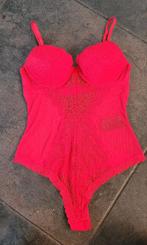 Body kant rood maat 38 H&M, Kleding | Dames, Ondergoed en Lingerie, H&M, Ophalen of Verzenden, Body of Korset, Rood