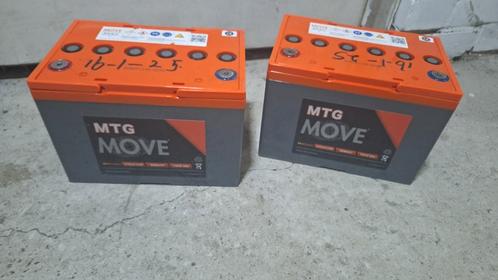 2x Move MTG 60ah 12v gel accu's, Auto-onderdelen, Accu's en Toebehoren, Ophalen of Verzenden