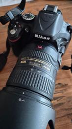 Nikon D5200 met 18-200mm lens, SB-400 flitser & MH-24 lader, Ophalen, Gebruikt, Spiegelreflex, Nikon