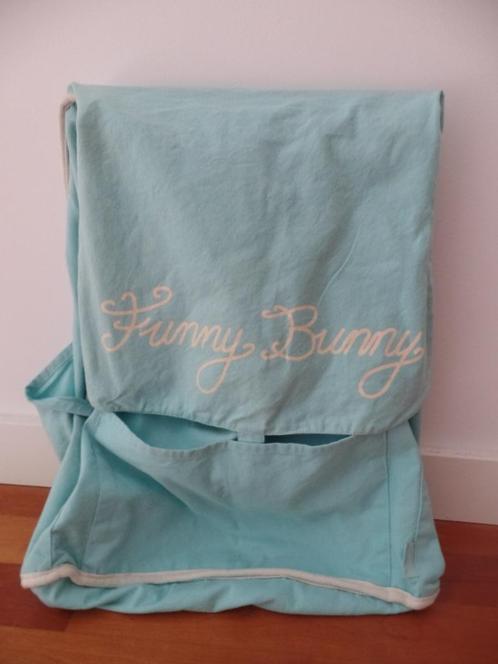 Praktische turquoise boxzak (Kruidvat), Kinderen en Baby's, Boxen, Gebruikt, Rechthoekig, Ophalen of Verzenden