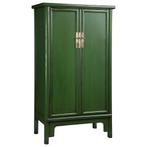 Chinese kasten - Chinese Kast Nu € 919,95 Groen, 100 tot 150 cm, Nieuw, Ophalen of Verzenden, Minder dan 100 cm