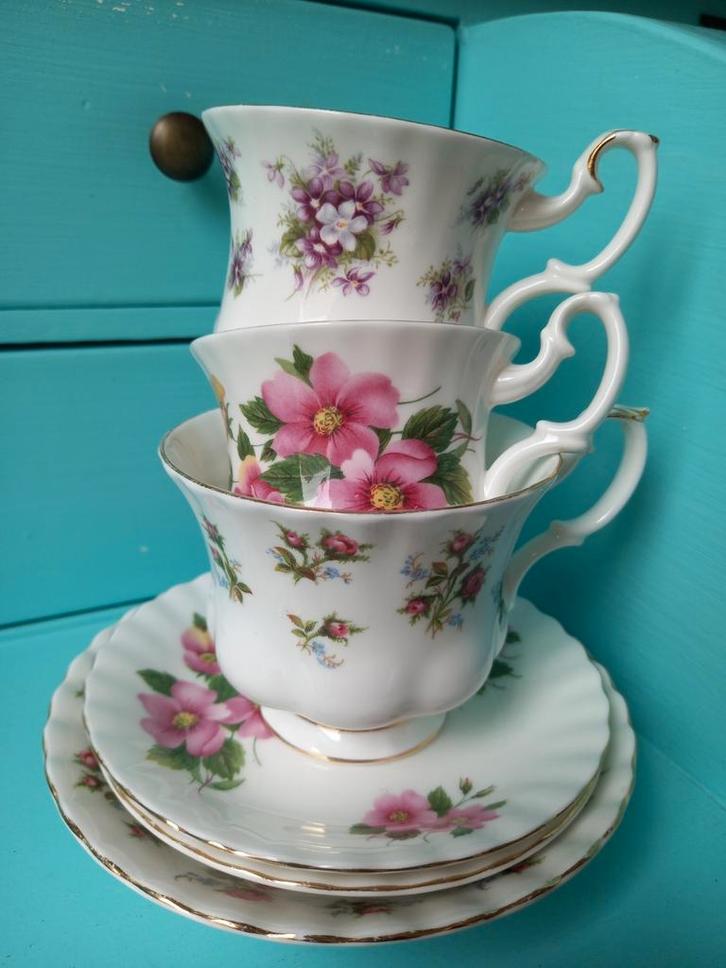 Royal Albert kop en schotels, Antiek en Kunst, Antiek | Servies los, Ophalen