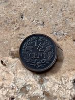 1/2 cent 1928 Wilhelmina , zeer mooie kwaliteit, Ophalen of Verzenden, Koningin Wilhelmina, Losse munt