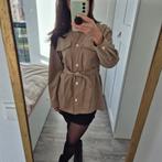 Zara oversized suède-look blouse/jasje – maat 34, Ophalen of Verzenden, Zo goed als nieuw, Maat 34 (XS) of kleiner, Zara