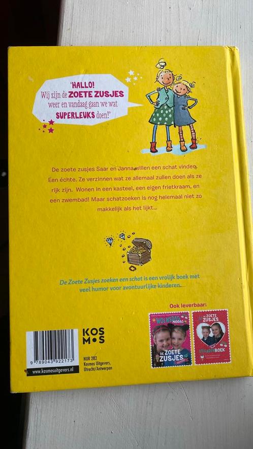 Hanneke de Zoete - De Zoete Zusjes zoeken een schat, Boeken, Kinderboeken | Jeugd | onder 10 jaar, Gelezen, Verzenden