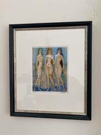 Litho ‘ les trois grâces’ van kees van Dongen., Ophalen of Verzenden