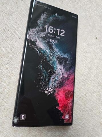 Samsung Galaxy S22 ultra 256gb 12gb ram met valschade beschikbaar voor biedingen