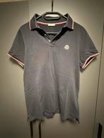 Moncler Polo Shirt - Stijlvol en Comfortabel!, Moncler, Maat 48/50 (M), Zwart, Ophalen of Verzenden