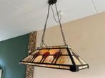 Tiffany leestafellamp Arkansas, Huis en Inrichting, Lampen | Wandlampen, Ophalen, Zo goed als nieuw, Glas, Tiffany