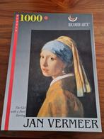 Ricordi Arte puzzel 1000 stukjes Meisje met Parel compleet, Ophalen of Verzenden, 500 t/m 1500 stukjes, Zo goed als nieuw, Legpuzzel