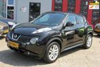 Nissan Juke 1.6 Acenta AUTMAAT, NAVI, CAMERA ,TREKHAAK, Euro 5, 4 cilinders, Zwart, Origineel Nederlands