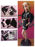 Silkstone Barbie Best in Black restyled, Ophalen of Verzenden, Nieuw, Pop