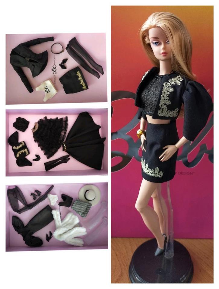 Silkstone Barbie Best in Black restyled, Verzamelen, Poppen, Nieuw, Pop, Ophalen of Verzenden