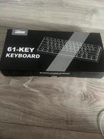 RK-61 keyboard / RGB lights red switches, Computers en Software, Toetsenborden, Ophalen, Zo goed als nieuw