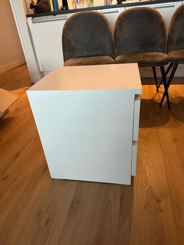 Ikea MALM nachtkastje, Wit - afbeelding 2