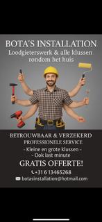 Loodgieter & Klusbedrijf – 24/7 Spoedservice, Ophalen of Verzenden