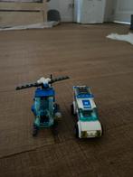 Lego Politie Helikopter & Auto - Zo Goed Als Nieuw, Ophalen of Verzenden, Zo goed als nieuw, Complete set, Lego
