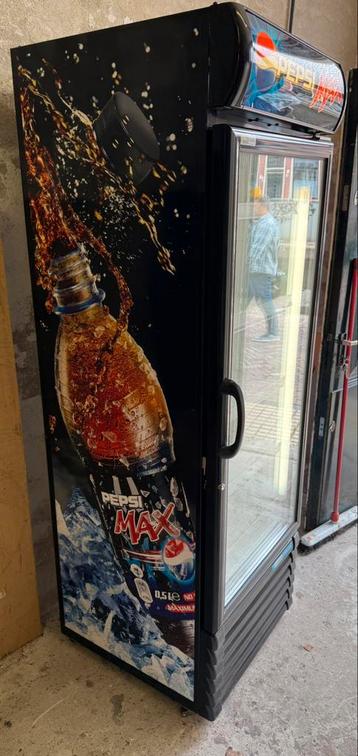Pepsi cola grote glasdeur koelkast beschikbaar voor biedingen