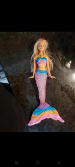 Barbie zeemeermin, Kinderen en Baby's, Speelgoed | Poppen, Gebruikt, Ophalen of Verzenden, Barbie