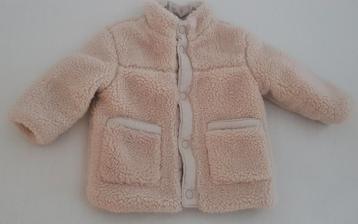 Zara teddy jas babykleding maat 80 beige winterjas jassen beschikbaar voor biedingen