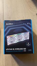 Lian Li Uni Fan SL Wireless, 3-pack Wit, 120mm, Ophalen of Verzenden, Zo goed als nieuw, Luchtkoeling