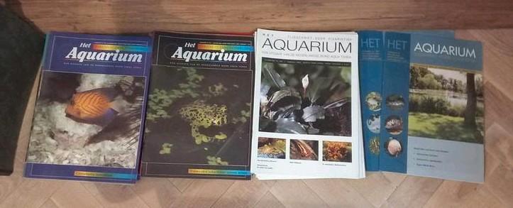 Collectie Aquarium en Aquarium Wereld Maandbladen, Dieren en Toebehoren, Vissen | Aquaria en Toebehoren, Gebruikt, Overige typen