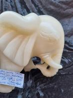 Witte jade olifant uit burma van 1450€ nu voor 125€, Ophalen