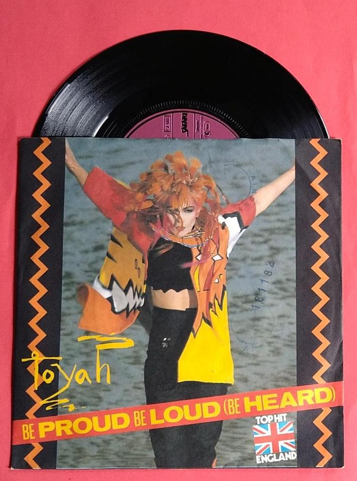 Toyah - Be proud be loud (be heard), Cd's en Dvd's, Vinyl Singles, Single, 7 inch, Verzenden