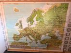 Wandkaart Europa, Ophalen, Aardrijkskunde