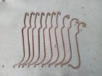 10x smeedijzer ambacht poten hangers spijlen, Ophalen of Verzenden, Nieuw, IJzer