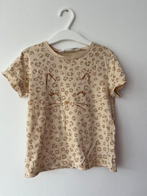 H&M shirt maat 98/104, Kinderen en Baby's, Kinderkleding | Maat 104, Zo goed als nieuw, Meisje, Shirt of Longsleeve, Ophalen of Verzenden