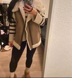 Lammy teddy gilet Zara XL, Kleding | Dames, Bodywarmers, Ophalen of Verzenden, Zo goed als nieuw, Maat 46/48 (XL) of groter, Bruin