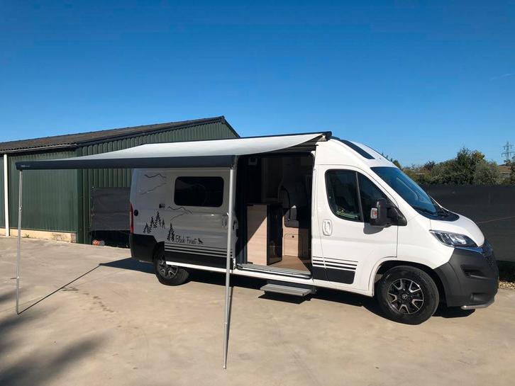 Buscamper Burstner Campeo 600 Black Forest 165pk Bj 2022, Caravans en Kamperen, Campers, Particulier, Buscamper of Camperbus, Ophalen