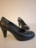 Zwarte leren Manfield Pumps Maat 37, Pumps, Zwart, Nieuw, Ophalen of Verzenden