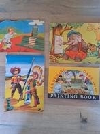 4 Vintage kleurboekjes., Ophalen of Verzenden, Zo goed als nieuw