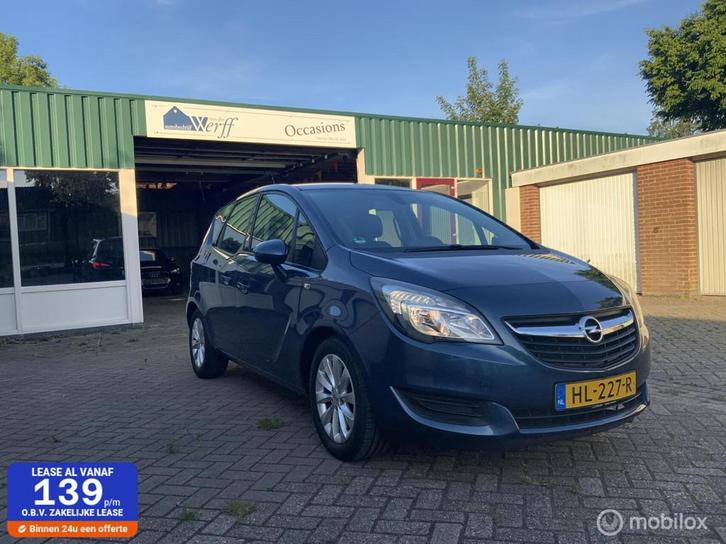 Opel Meriva 1.4 Turbo,NAV,CRUISE,PARK.SENSOR,LED,NAP., Auto's, Opel, Bedrijf, Te koop, Meriva, ABS, Airbags, Airconditioning, Alarm