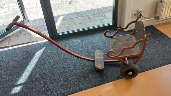 Kinderkar bolderkar anton P schuurvondst vintage, Antiek en Kunst, Antiek | Speelgoed, Ophalen of Verzenden